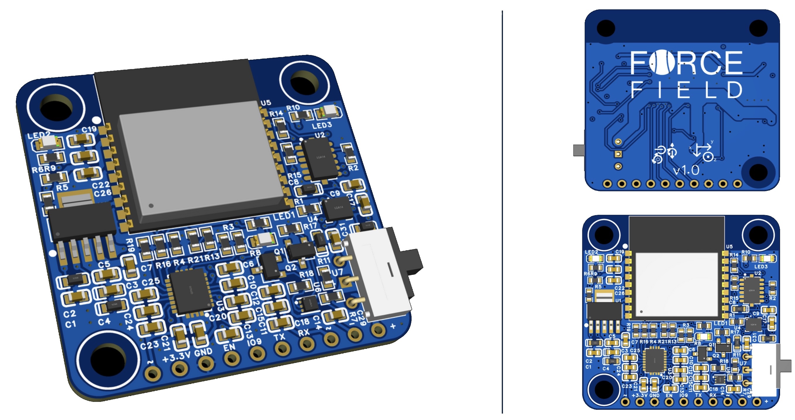 ForceField pcb