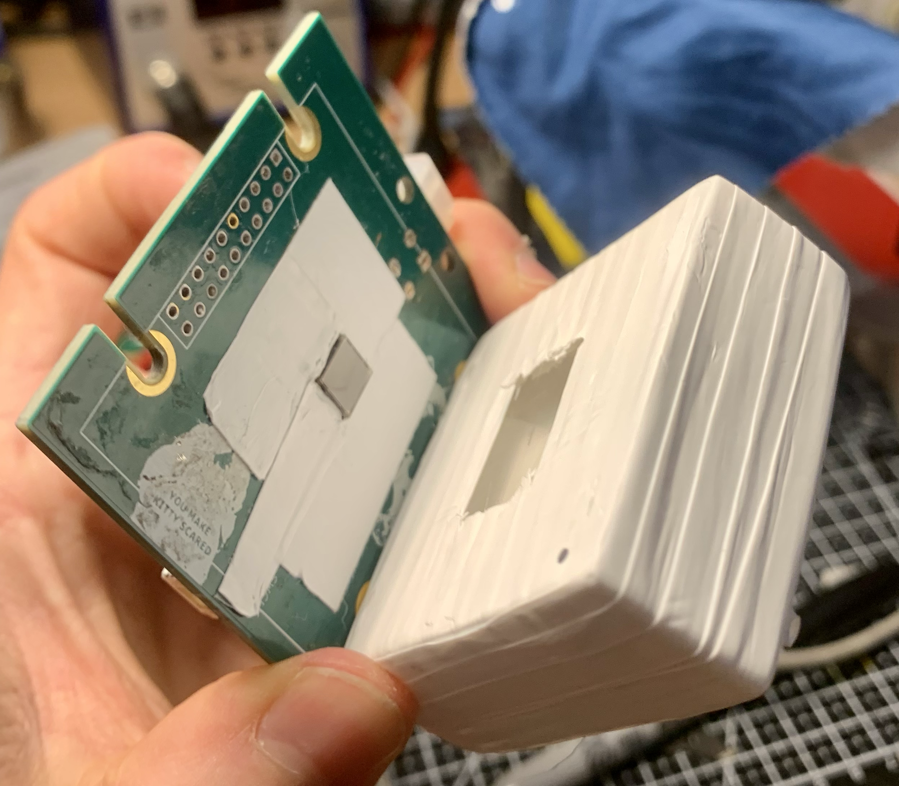 Checking the scintillator fit against the SiPM side of Mu