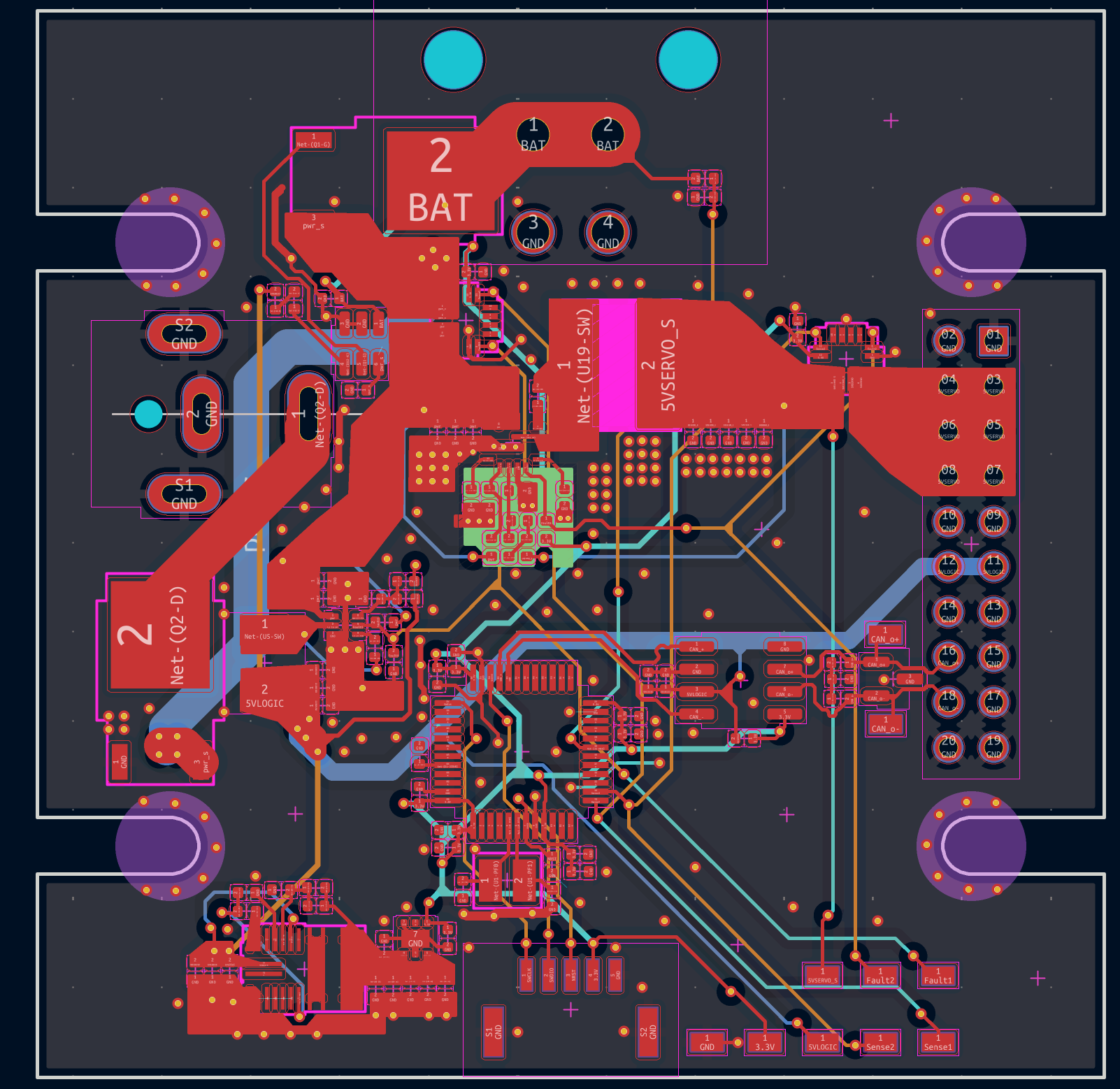 Foinse power board PCB layout
