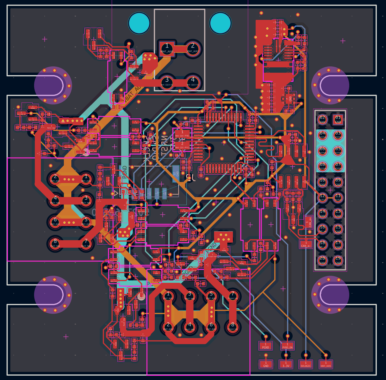 Pléasc recovery controller PCB layout